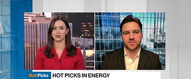Picture of Nate Heywood, MD of Institutional Equity Research, discussing his top stock picks in energy on BNN Bloomberg.