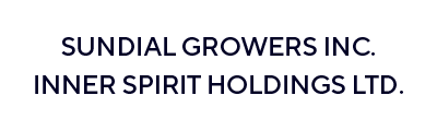 Sundial Growers Inc. and Inner Spirit Holdings Ltd.